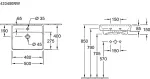 Villeroy&Boch Villeroy ampBoch Collaro 433450RW (Stone White CeramicPlus) 50 cm