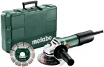 Metabo SZLIFIERKA KĄT.125 W 850-125 SET +TARCZA DIAMENTOWA WALIZKA