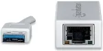 V&otilde;rgukaart Manhattan USB Adapter USB 2.0 -> RJ45 Fast Ethernet wei&szlig;