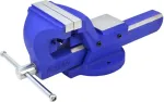 AWTOOLS Industrial Fixed Vise 6"/150mm