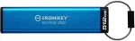 M&auml;lukaart Kingston IronKey Keypad 200C/512GB/USB 3.2/USB-C/Blue