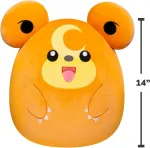 Squishmallows POKEMON pehme m&auml;nguasi Teddiursa, 35 cm