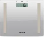 Kaalud Salter 9113 SV3RAREU16 Compact Glass Analyser Bathroom Scales - Silver