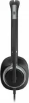 POLY Headphone Mission 625 Stereo Leatherette C01C6AA#AC