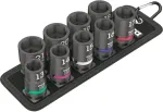 Wera 8100 SC 2 Zyklop Speed Ratchet set 1/2 drive metric