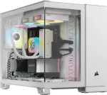 Korpus CORSAIR 2500X mATX iCUE keskmise torniga White RGB