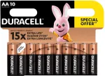 Duracell AA patareid 10 tk