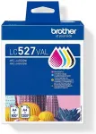 Tooner Brother LC527VAL Value Pack | Ink cartridge | Black, yellow, cyan, magenta