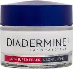 Diadermine Lift+ Super Filler Anti-Age Night Cream 50ml - Night Skin Cream naistele Damaged Box