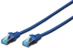 Digitus Patchkabel RJ45 SF/UTP Cat5e 0.50m blau Hebelschutz Polybeutel