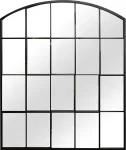 Home4you Peegel SIMONE 76x91cm, must
