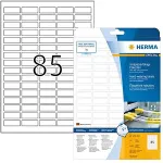 Herma Special - Outdoor weather-proof self-adhesive film matt labels - wei&szlig; - 37 x 13 mm 2125 Etikett(en) (25 Bogen x 85) (8337)