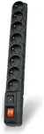 Acar S8 power extension 1.5 m 8 AC outlet(s) Indoor Black