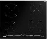 Pliidiplaat TEKA IZC 64010 MSS Black Built-in 60 cm Zone induction hob 4 zone(s)