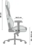 Huzaro Force 8.3 Grey Gaming Chair