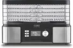 CASO | Food Dehydrator | DH 450 | Power 370-450 W | Number of trays 5 | Temperature control | Integrated timer | Black/Stainless Steel