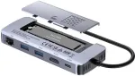 UNITEK ACTIVE HUB USB-C 10GBPS,M.2,HDMI, PD 100W