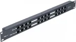 Extralink PoE Injector 12 Port 12x 100Mb/s RJ45, Rackmount