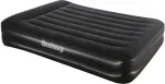 Bestway Tritech Air Mattress Queen with Built-in AC Pump and Antimicrobial Coating 2.03 m x 1.52 m x 46 cm
