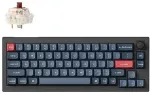Klaviatuur KEYCHRON V2M-D3 keyboard Universal USB + RF Wireless + Bluetooth QWERTY English Black, Carbon