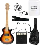V-TONE Electric Guitar ESLP34 SB 1/2 Les Paul