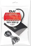 Club 3D SenseVision Multi Stream Transport (MST) Hub CSV-6400 - Video-/Audio-Splitter - 4 x DisplayPort - Desktop