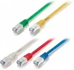 EQUIP Patchkabel Cat5e SF/UTP 2xRJ45 7.50m blau Polybeutel
