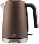 ETA Kettle | Erika ETA259090010 | 2200 W | Electric | 1.7 L | Stainless steel | 360&deg; rotational base | Brown