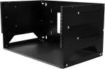 StarTech .com Wandmontage Server Rack mit Fachboden - 4HE - Anpassbar von 30,5 cm - 45,7cm - Rack (Wandbefestigung) - Schwarz - 4U - 48.3 cm (19)