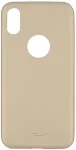 Tellur Cover Slim Synthetic Leather for iPhone X/XS gold