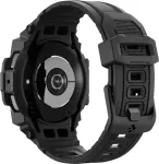Spigen Kaitse&uuml;mbris kellarihmaga Rugged Armor Pro, Samsung Galaxy Watch7 40mm, must,