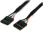 StarTech.com USB 2.0 Kabel Verlngerung intern 5 pol - Pfostenbuchse auf Pfostenbuchse 60cm