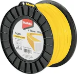 MAKITA NYLON MONOFILAMENT LINE SQUARE "PRO" 3,0mm/132mb