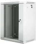LANBERG WF01-6415-10S rack cabinet 15U Wall mounted rack Grey