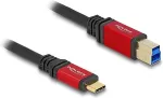 DeLOCK USB 5 Gbps Kabel USB Type-C&trade; Stecker zu USB Typ-B Stecker 2 m rot Metall