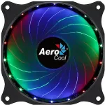 Aerocool COSMO12FRGB PC Fan 12cm LED RGB Molex Connector Silent Black
