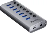 UNITEK USB-A 3.0 5 Gbps hub with 7-in-1 switch H1314A01-EU