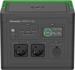 Apc Schneider OffGrid Portable Power Station 730, 738Wh Lithium-ion, LCD, 2 CEE 7/3 Schuko outlets, Sinewave, 3 USB-A, 2 USB-C, Wireless Charger