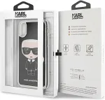 Karl Lagerfeld Karl Lagerfeld KLHCI61ICGBK iPhone Xrczarny/black Iconic Glitter