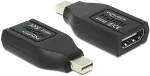 DeLOCK Displayport Adapter mini DP -> HDMI St/Bu schw