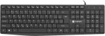 NATEC keyboard Nautilus 2/Wired USB/ CZ- SK layout/Black