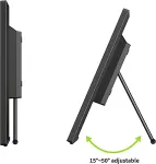 Monitor No name Hannspree 39.6cm (15,6) HT165HPB 16:9 M-Touch HDMI Black