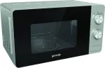 Mikrolaineahi Gorenje | Microwave oven | MO17E1S | Free standing | 17 L | 700 W | Silver