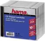 Toorikud HAMA CD Double Box 10pcs Jewel-Case 44747
