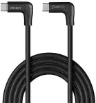 Lindy 1m USB 3.2 Typ C Kabel 2 x 90 Grad gewinkelt