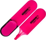 Kores Tekstimarker BRIGHT LINER, roosa, 2 tk
