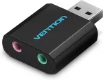 Helikaart VENTION USB External Sound Card Black Metal Type