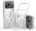 Nevox StyleShell SHOCKFlex (transparent, iPhone 17 Pro, kompatibel mit MagSafe)