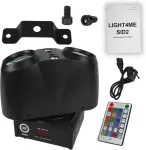 Light4Me SID2 - 4-in-1 LED multi-effect light + beam/laser/strobe effect