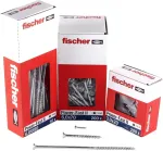 Fischer chipboard screw Power-Fast II 6.0x240 countersunk (25 pieces, partial thread, galvanized)